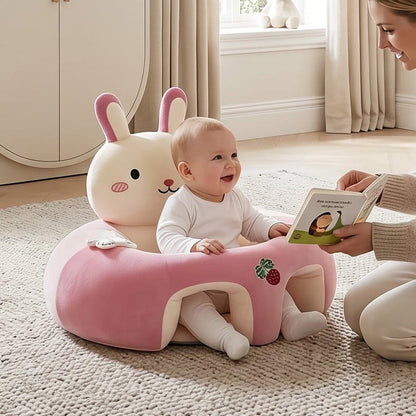 Tiny Snugg Baby Sitting Support Seat - soft cotton fabric detail