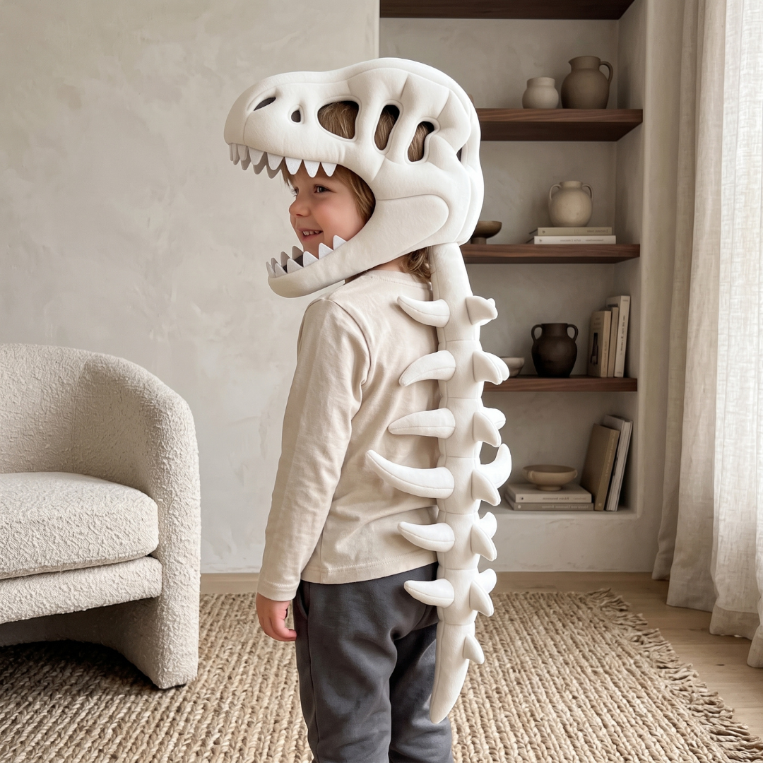 Tiny Snugg Dino Plush Hoodie