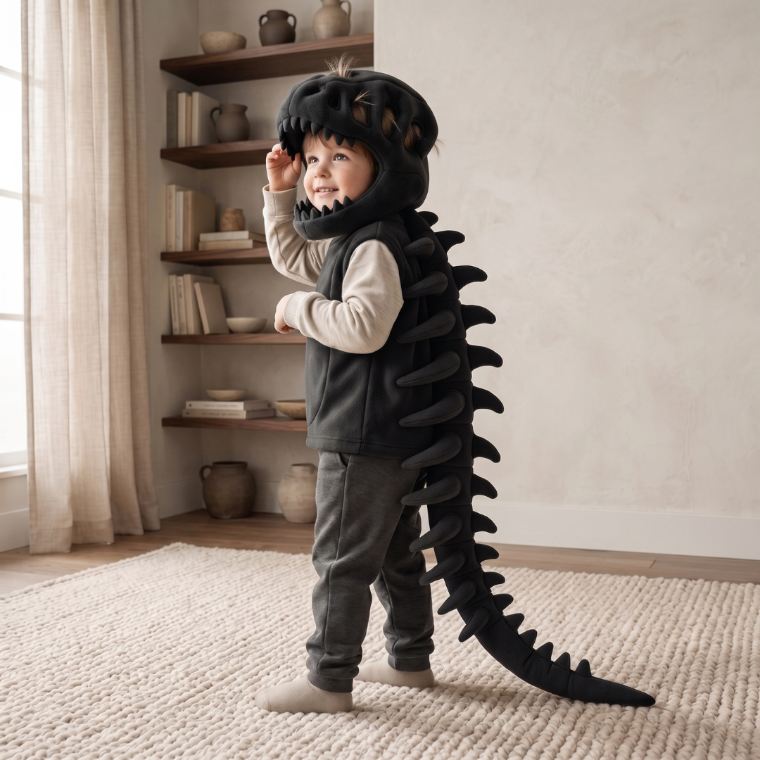 Tiny Snugg Dino Plush Hoodie