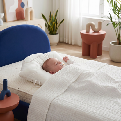 Tiny Snugg Huggable Baby Pillow - flat lay product photo