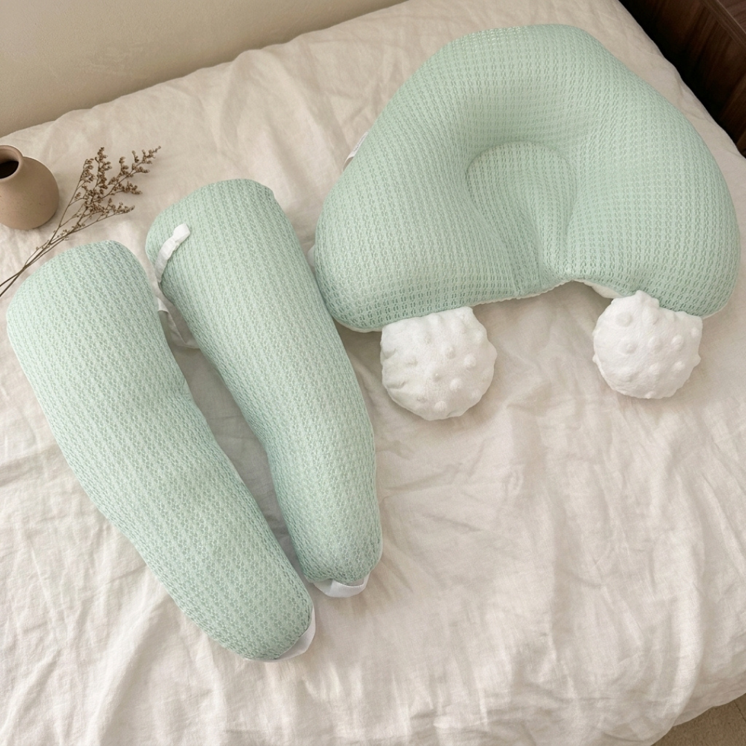 Tiny Snugg Huggable Baby Pillow - stroller use lifestyle photo