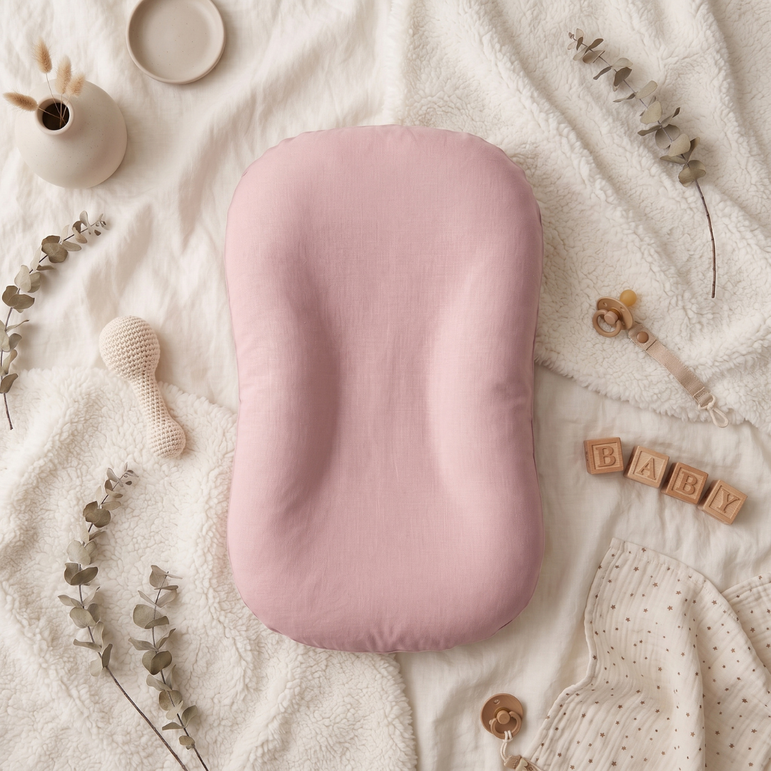 Tiny Snugg Pastel Baby Lounger Nest