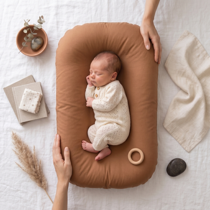 Tiny Snugg Pastel Baby Lounger Nest