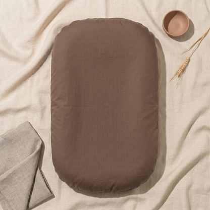 Tiny Snugg Pastel Baby Lounger Nest - cushioned comfort close up
