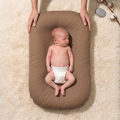 Tiny Snugg Pastel Baby Lounger Nest - product features overview