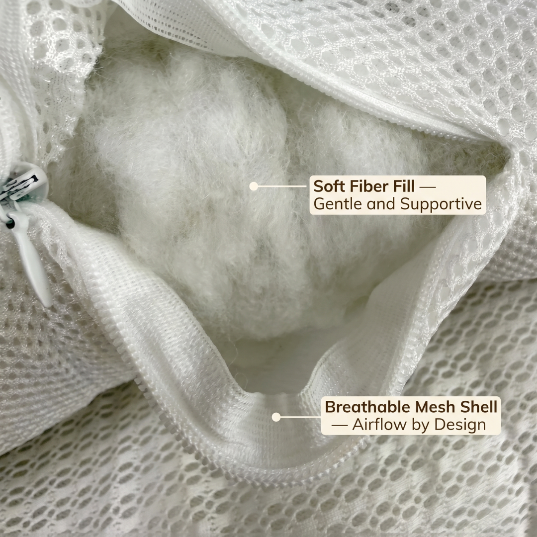 Tiny Snugg Pastel Baby Lounger Nest - lifestyle home setting