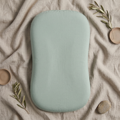 Tiny Snugg Pastel Baby Lounger Nest - organic material detail