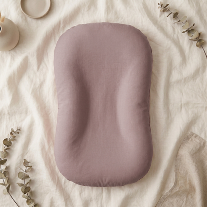 Tiny Snugg Pastel Baby Lounger Nest - soft raised edges detail